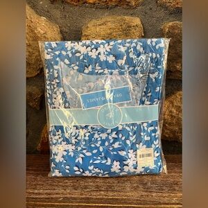 NWT Draper James Ruffle Nightie Blue Floral Sz. S/M